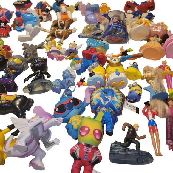 Lot of 68 Happy Meal Toys McDonald's & Other Restaurant Toys - Picture 13 of 16
